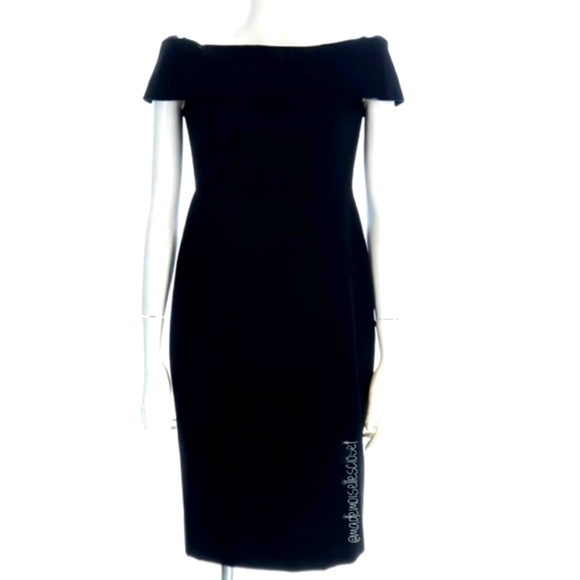 Calvin Klein Dresses & Skirts - Black Cocktail Sheath Dress Sz 12 NWT